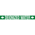 BRADY - Etichetta Marcatubi 1 Segnale ASME Deionized Water