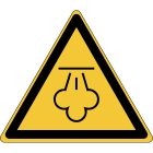 BRADY - Segnaletica di sicurezza ISO - Attenzione; Vapore caldo; TRI200/1 - 1 SEGNALE.