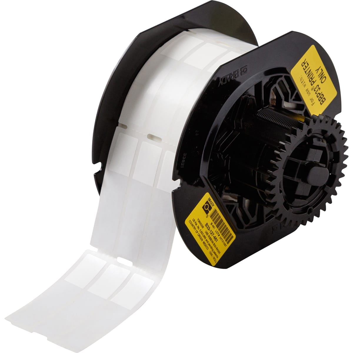 BRADY - B33-612-461 - 1500 etichetta in poliestere autolaminante per stampante BBP33.