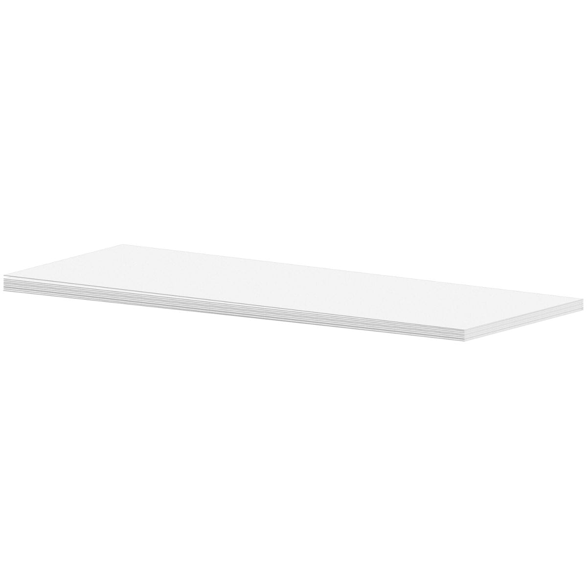 BRADY - WHITE RIGID PVC PANEL 100X330 MM - 10 PE