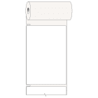 BRADY - Etichette MNK-55X85-B7594-0.4 per MiniMark, non stampate, per sostanze pericolose CLP-GHS.