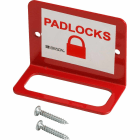 BRADY - PRINZING PADLOCK RACK STEEL - 1 PEZZI