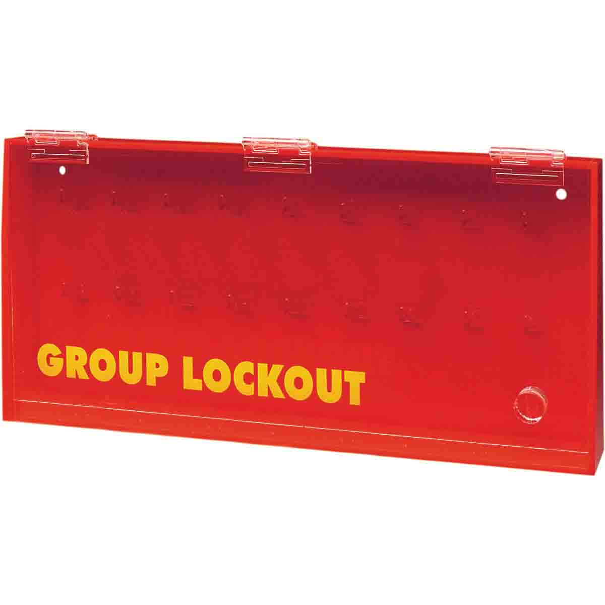 BRADY - Group Lockout Center 18 Hooks - 1 Pezzi Stazione per lockout di gruppo - 18 Ganci.
