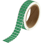 BRADY - Senza piombo 30mm x 10mm - 500 etichette per confezione.