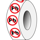 BRADY - 805795 - 5000 etichetta Pb 15 mm dia - 5.000/confezione.