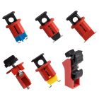 BRADY - Kit di blocco per interruttori modulari - Miniature Circuit Breaker LO Kit, demo per interruttori modulari.
