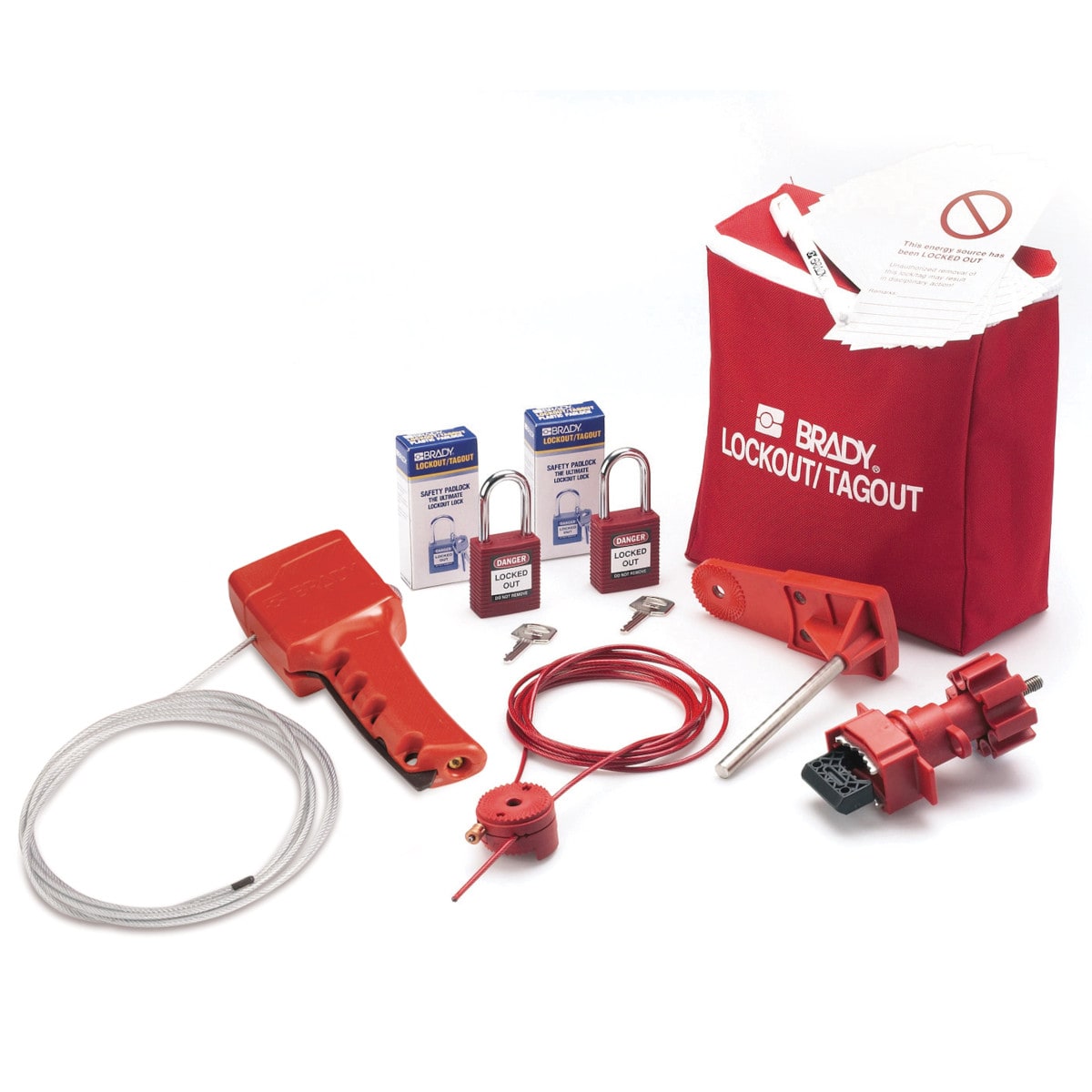 BRADY - KIT DI BASE PER LOCKOUT - 1 KIT