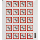 BRADY - Pic 1809-40*40-B7541-CRD - 20 Etichetta Simbolo GHS - Tossicità Acuta.