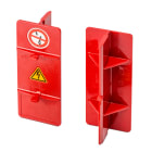BRADY - Dispositivo per lockout - 1 pezzi binari fusibili NV bassa tensione dimensione NH1-NH3.