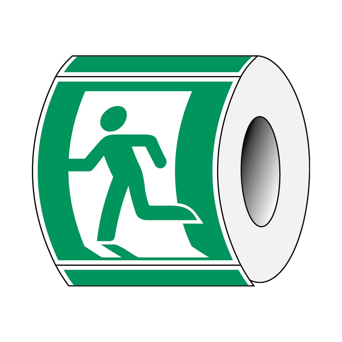 BRADY - PIC E001-100X100-PE-ROLL/1 - 250 SEGNALE