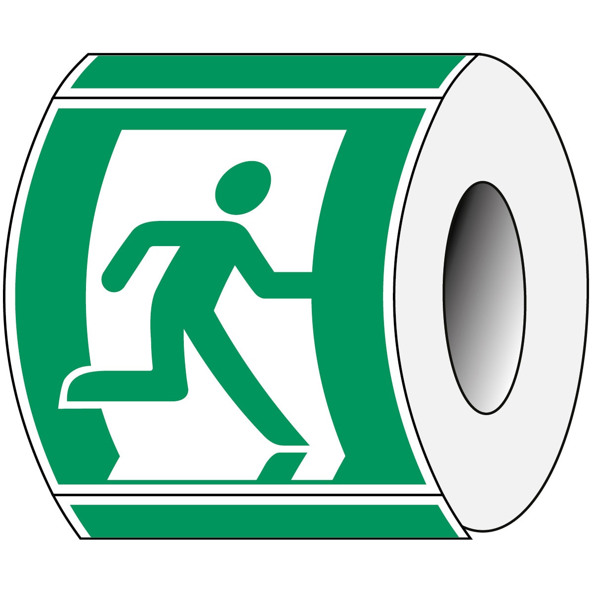 BRADY - PIC E002-100X100-PE-ROLL/1 - 250 SEGNALE