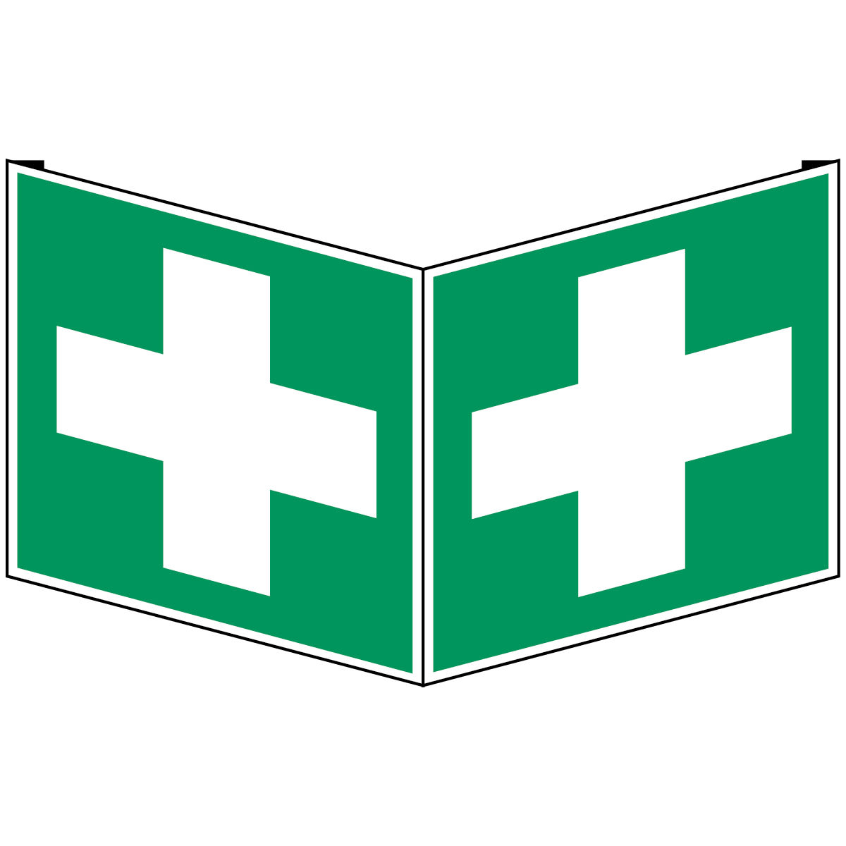 BRADY - Pic E003-318x318-Vpvc-Crd/1 - Segnaletica di Sicurezza ISO Primo Soccorso.