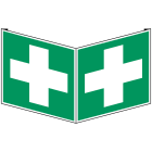 BRADY - Pic E003-318x318-Vpvc-Crd/1 - Segnaletica di Sicurezza ISO Primo Soccorso.