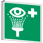 BRADY - Pic E011-203x203-Bipvc-Crd/1 - 1 Segnale di Sicurezza ISO Lavaocchi di Emergenza.