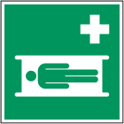 BRADY - Pic e013-148x148-pp-crd/1 - segnaletica di sicurezza iso barella.