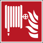 BRADY - Pic f002 segnaletica 250x250 pp crd antincendio iso naspo sicurezza.