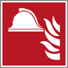BRADY - Pic F004-148x148-pe-crd/1 - 1 segnale di sicurezza iso raccolta attrezzature antincendio.