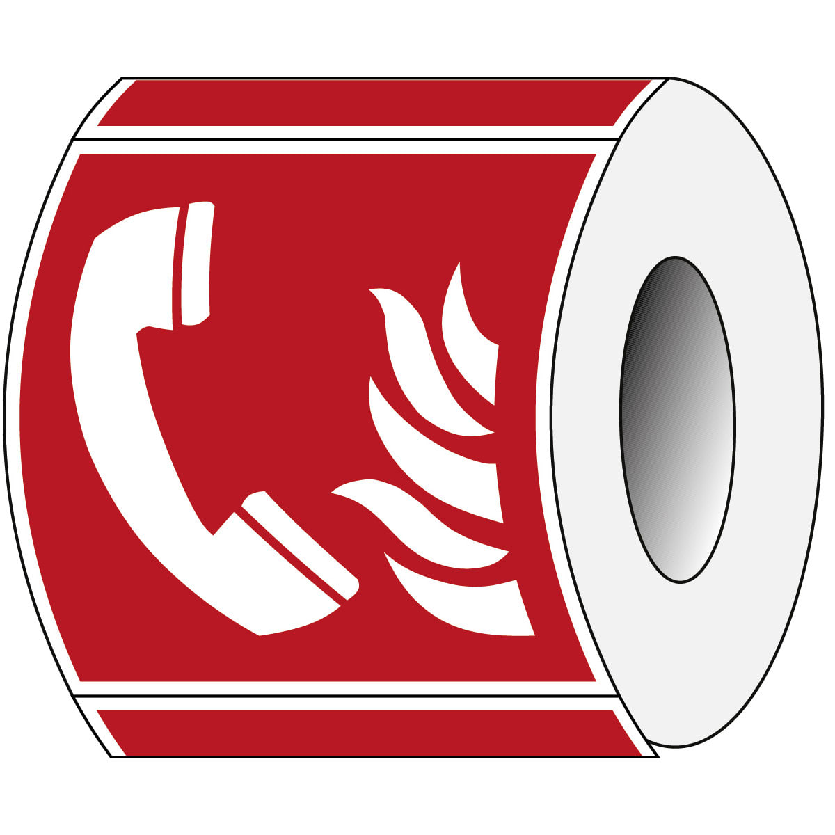 BRADY - PIC F006-100X100-PE-ROLL/1 - 250 SEGNALE