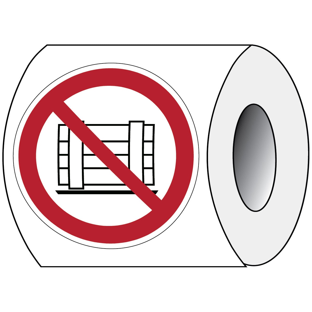 BRADY - PIC P023-DIA 100-PE-ROLL/1 - 250 SEGNALE