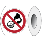 BRADY - PIC P034-DIA 050-PE-ROLL/1 - 250 SEGNALE