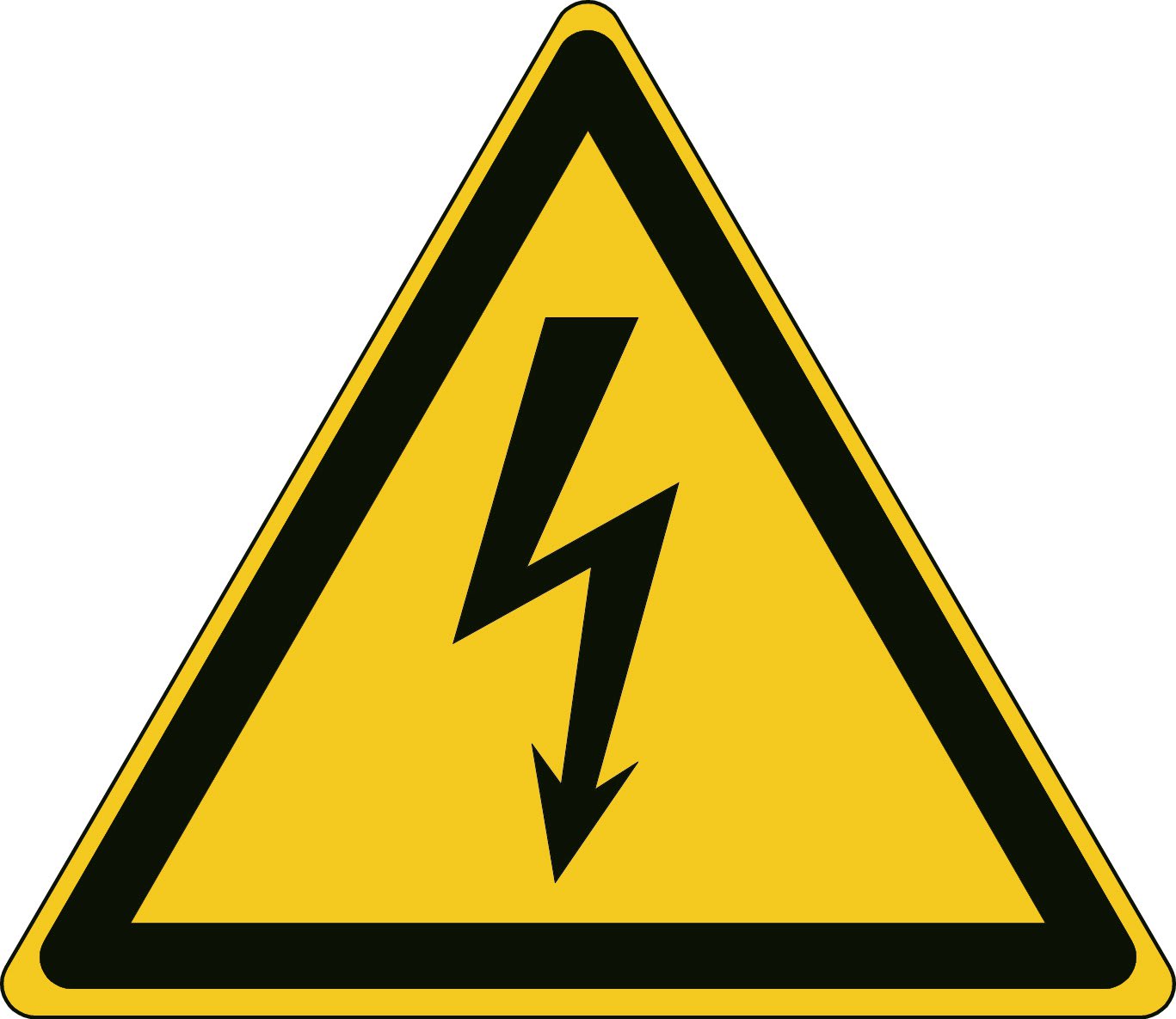 BRADY - Pic W012-Tri 315-Al-Crd/1 - Segnaletica di Sicurezza ISO Attenzione.