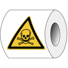 BRADY - Pic W016 Tri 025 Pe Roll 1 250 Segnale Sicurezza Iso Attenzione.