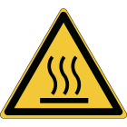 BRADY - Pic W017-Tri 315-Pe-Crd/1 - Segnaletica di Sicurezza ISO, Attenzione.