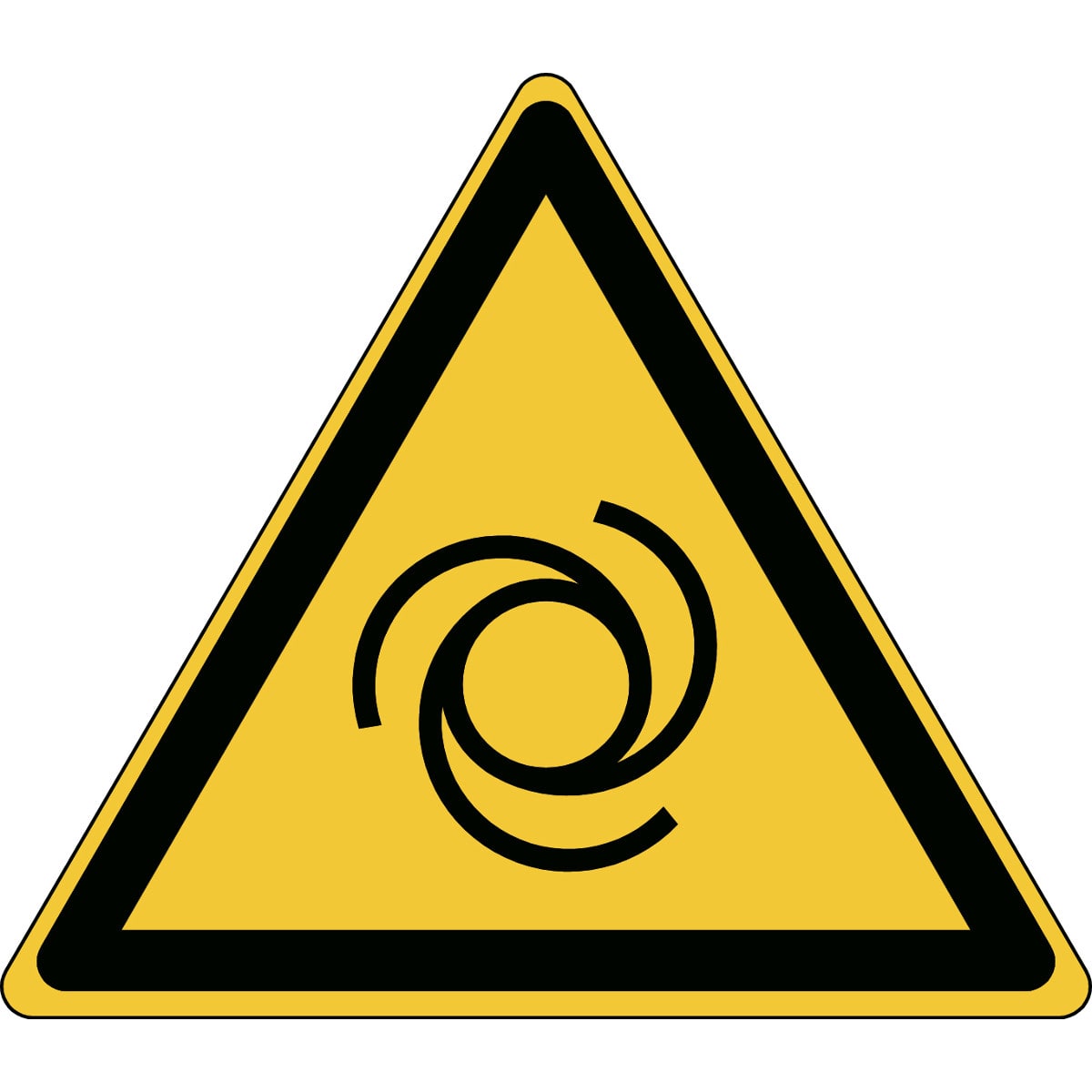 BRADY - Pic W018-Tri 200-Al-Crd/1 - Segnaletica di Sicurezza ISO, Attenzione.