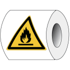 BRADY - PIC W021-TRI 025-PE-ROLL/1 - 250 SEGNALE