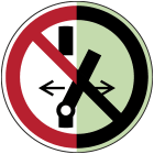 BRADY - Segnaletica fotoluminescente per sicurezza - 1 segnale.