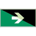 BRADY - Segnaletica fotoluminescente di sicurezza E/A90/NT-PP-PHOLUMB-400X200/1-B - 1 SEGN.