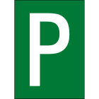 BRADY - NL859A4GR-P - 1 segnale numeri e lettere in formato DIN A4.