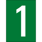 BRADY - NL859A4GR-1 - 1 segnale numeri e lettere in formato DIN A4.