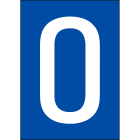 BRADY - NL859A4BL-O - 1 segnale numeri e lettere in formato DIN A4.