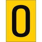 BRADY - NL7541A4YL-O - 1 segnale numeri e lettere in formato DIN A4.