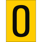 BRADY - nl7541a4yl-0 - 1 segnale numeri e lettere in formato din a4.