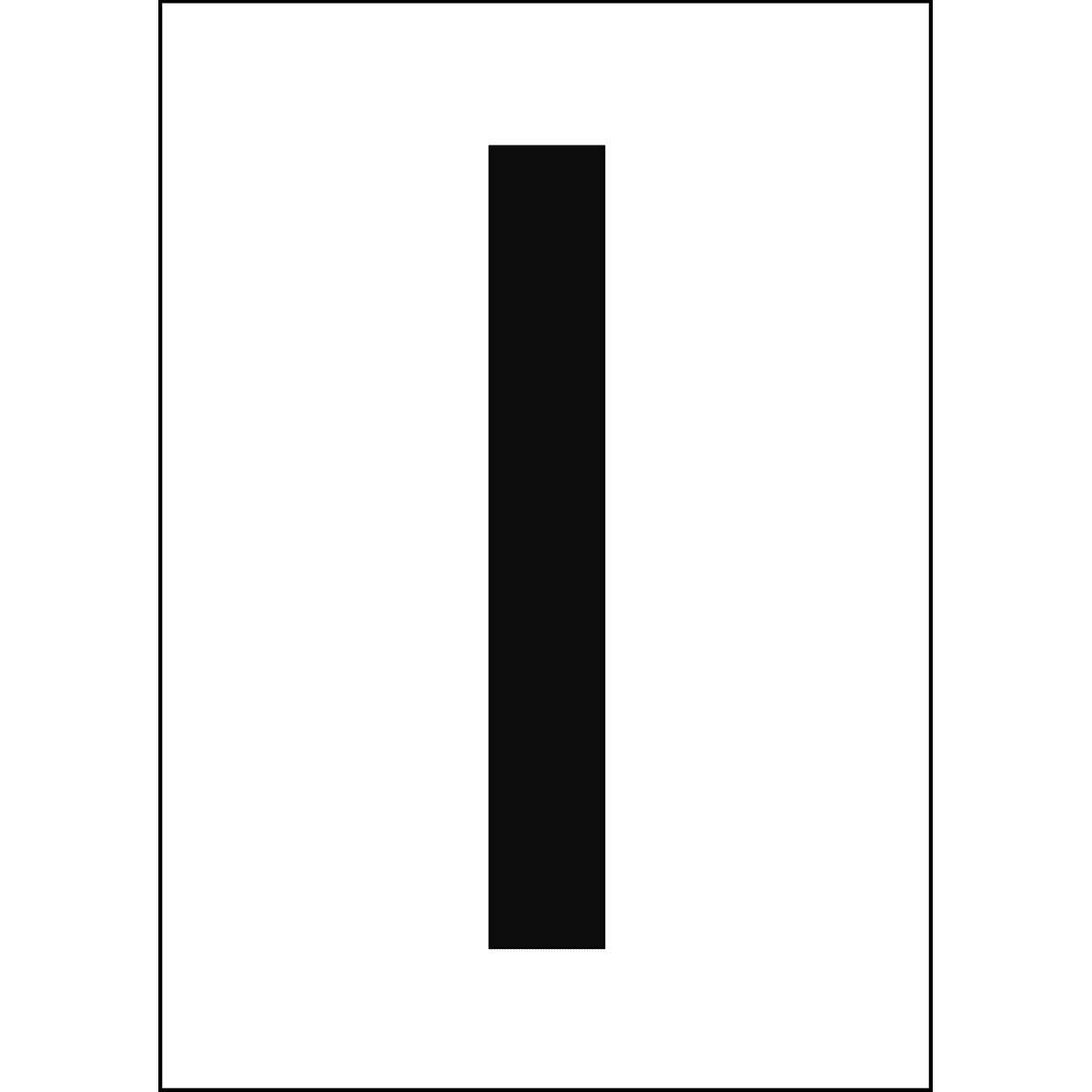 BRADY - NL7541A4WH-I - 1 SEGNALE