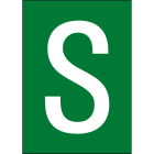 BRADY - NL7541A4GR-S - 1 segnale numeri e lettere in formato DIN A4.