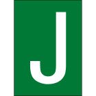 BRADY - NL7541A4GR-J - 1 segnale numeri e lettere in formato DIN A4.