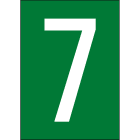 BRADY - NL7541A4GR-7 - 1 segnale numeri e lettere in formato DIN A4.