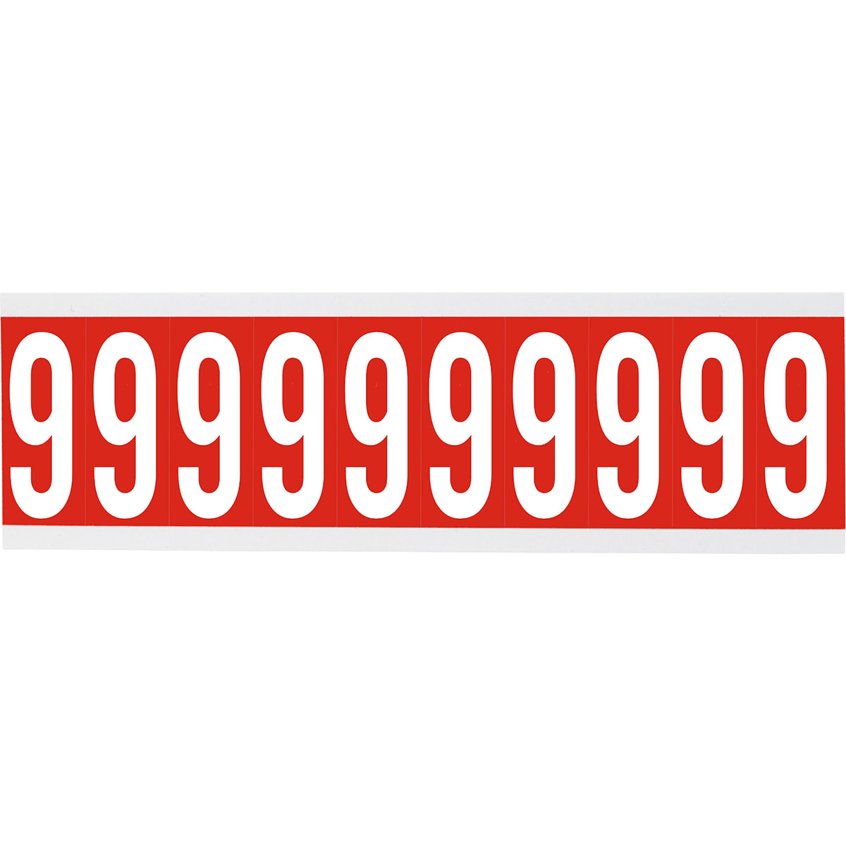 BRADY - Cnl2r 9 - 250 etichetta, lettere e numeri identici su foglio per interni.