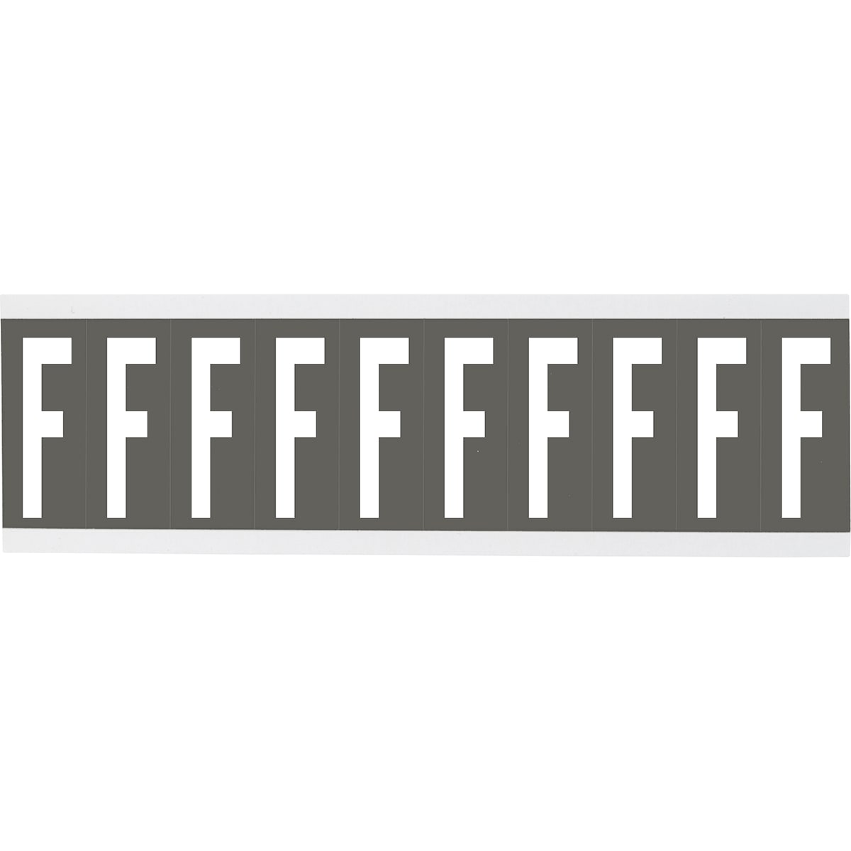 BRADY - Cnl2g L - 250 Etichetta, Lettere e numeri identici su foglio per interni.