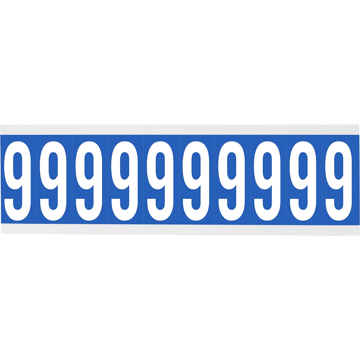 BRADY - Cnl2b 9-250 etichetta con lettere e numeri identici su foglio per interni.