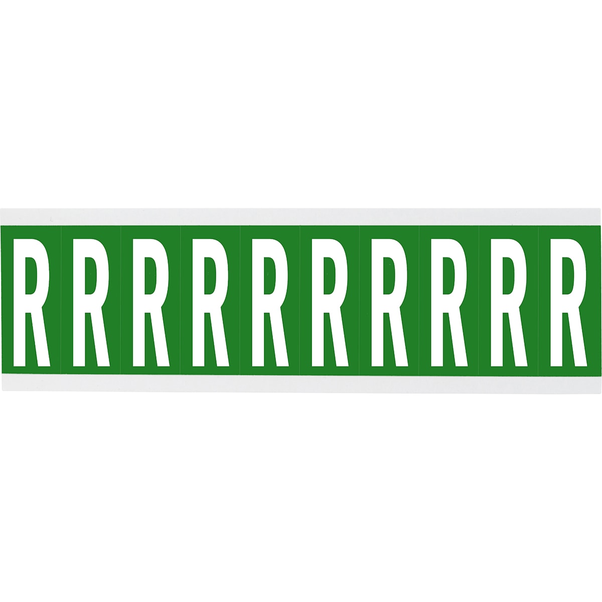 BRADY - cnl1g r 250 etichetta lettere numeri identici su foglio per interni.