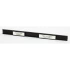 BRADY - Guida adesiva per targhette H 15mm, 430mm nero, canale adesivo cm 43, 50 pezzi.