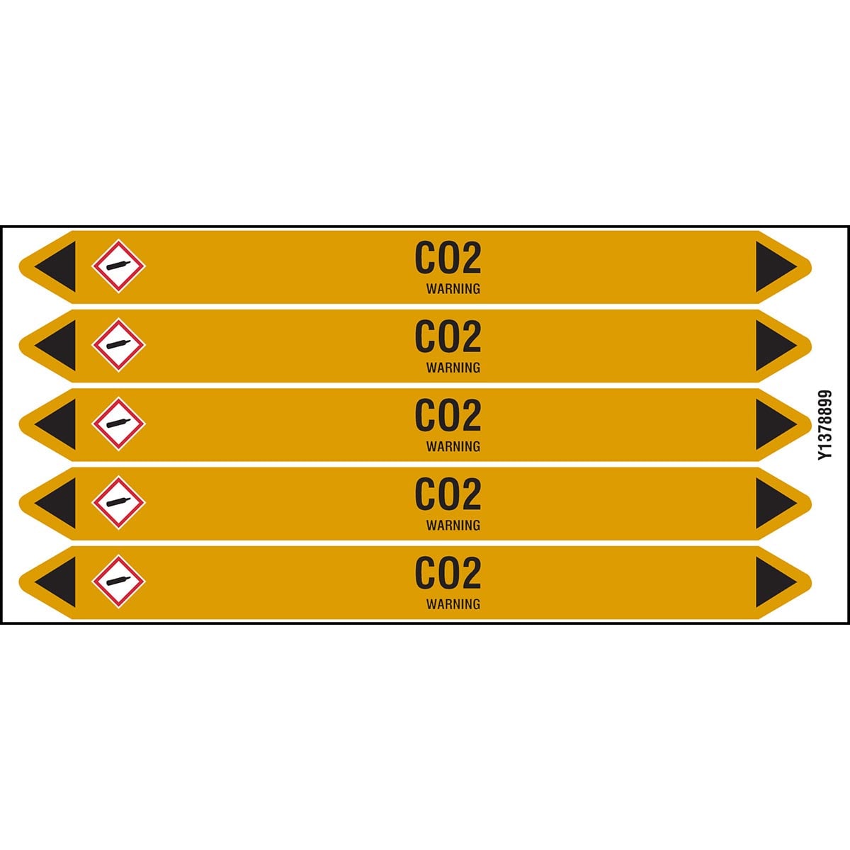 BRADY - CO2 150x12card-t1-p15 - 5 segnale.