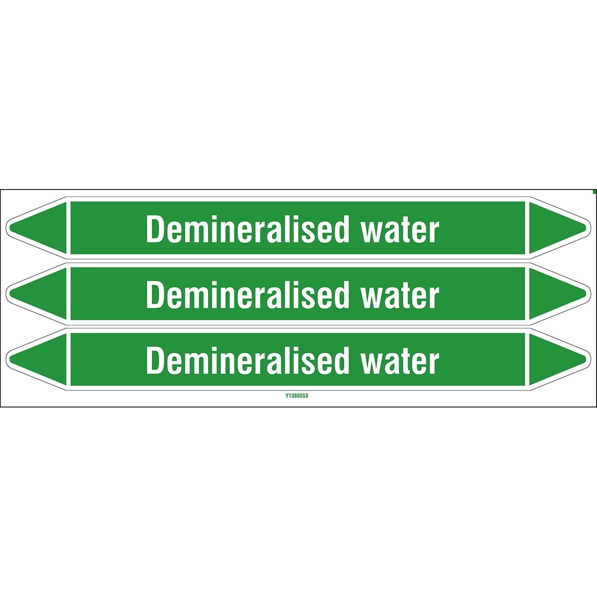 BRADY - DEMINERALISED WATER 355X37CARD - 3 SEGNA