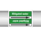 BRADY - Etichetta Marcatubi 505 Segnale in Rotolo con Liner, Senza Pittogrammi per Acqua.