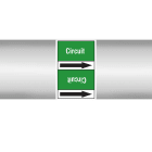 BRADY - Marcatubi rotolo liner, senza pittogrammi - Acqua 100x33RL-T3-P03 220 segnale.