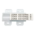 BRADY - Tubetto targhette ACS 9x35mm - 500 pezzi.